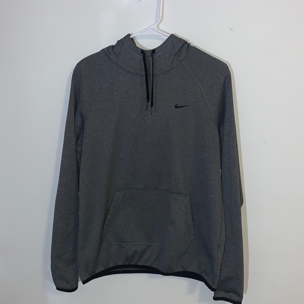 Nike dark gray hoodie